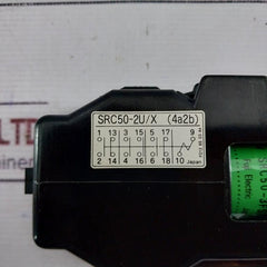 Fuji Electric Src50-2U/X (4A2B) Auxiliary Relay 100/100-110V