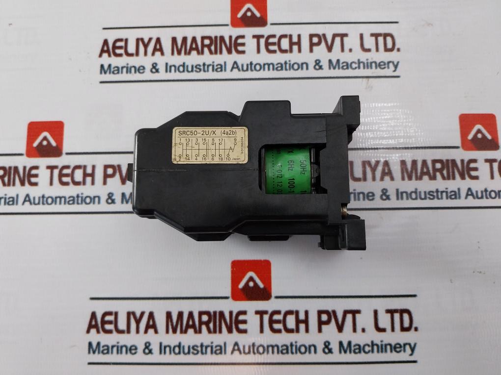 FUJI ELECTRIC SRC50-2U/X(4a2b) Magnetic Contactor 50-60Hz 100-110V