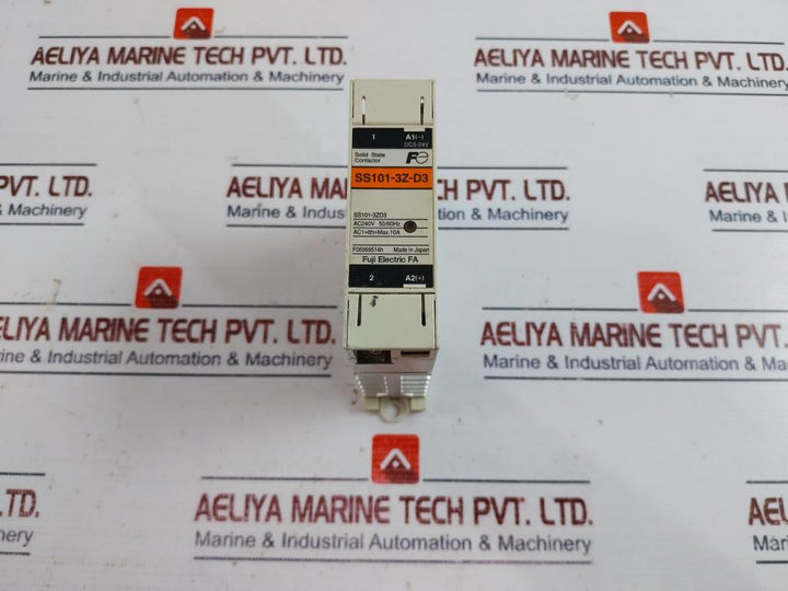 Fuji Electric Ss101-3Z-d3 Solid State Contactor 10A 240Vac 50/60Hz
