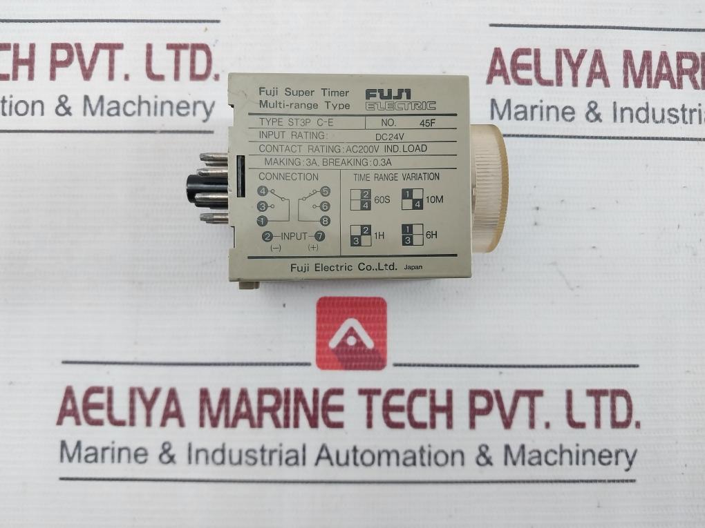 Fuji Electric St3P C-e Super Timer Dc24V