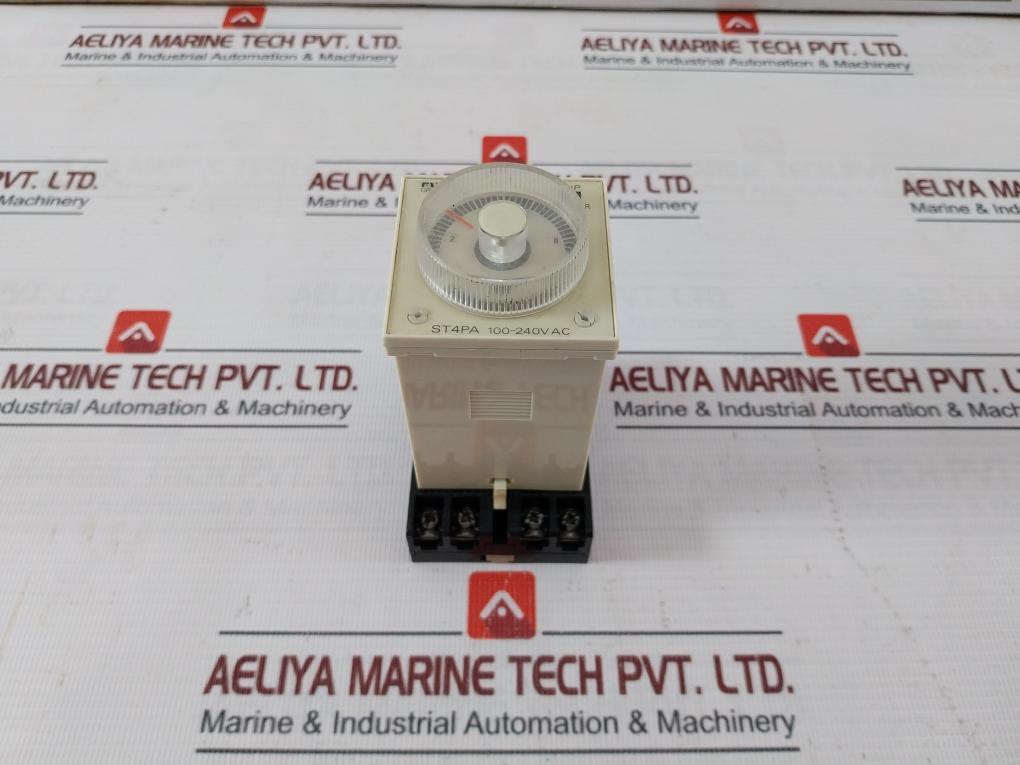 Fuji Electric St4Pa Multi Range Super Timer With Socket Tp48X 0-10 Min 5A