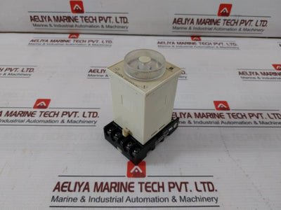 Fuji Electric St4Pa Multi Range Super Timer With Socket Tp48X 0-10 Min 5A