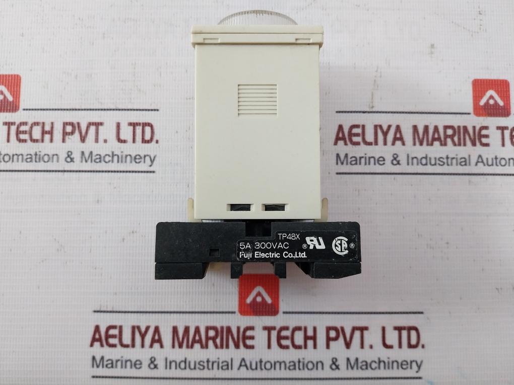 Fuji Electric St4Pa Multi Range Super Timer With Socket Tp48X 0-10 Min 5A