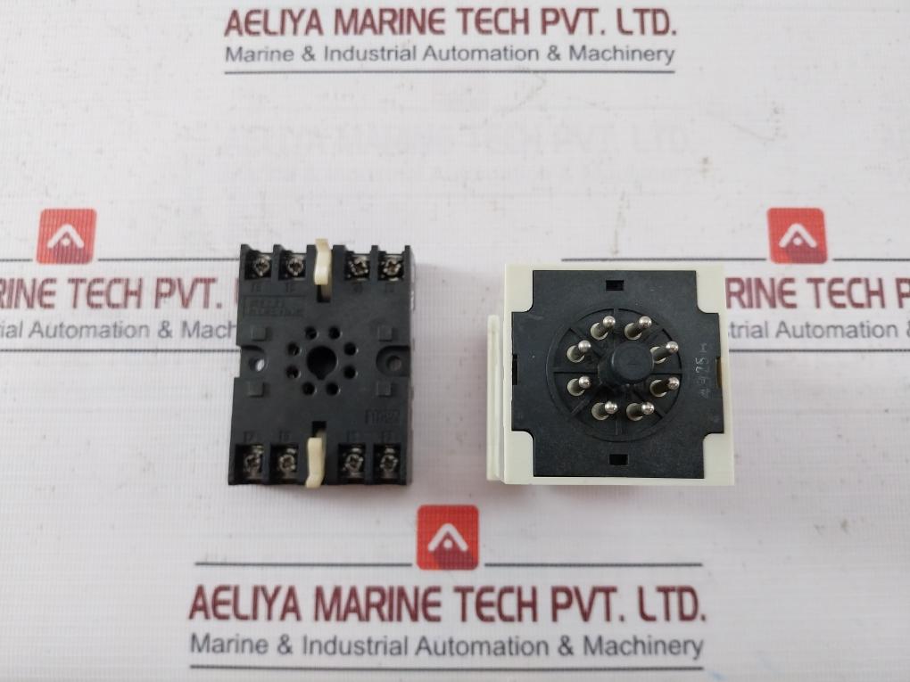 Fuji Electric St4Pa Multi Range Super Timer With Socket Tp48X 0-10 Min 5A