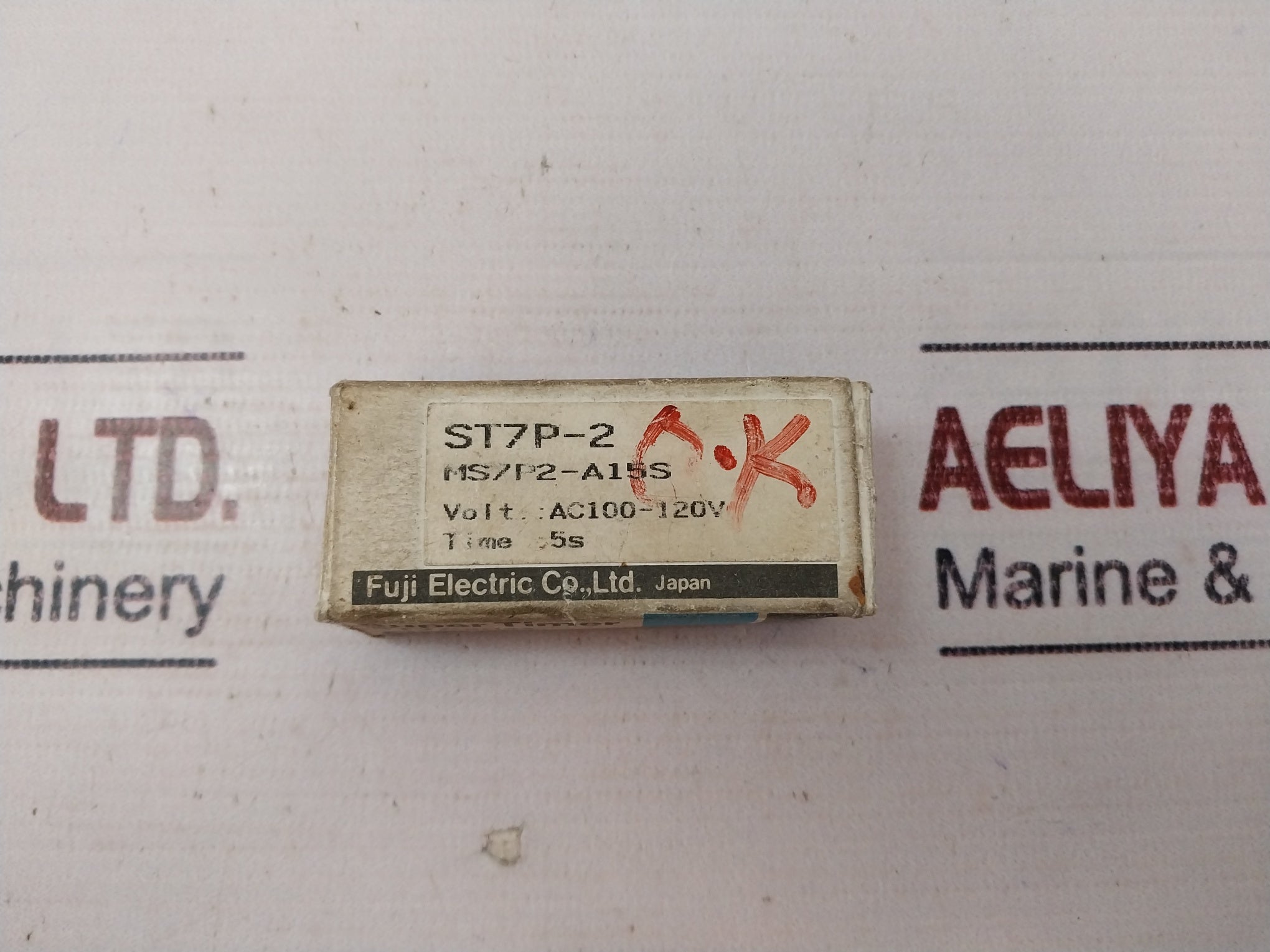 Fuji Electric St7P-2 Super Timer Ac100-120V 50/60Hz