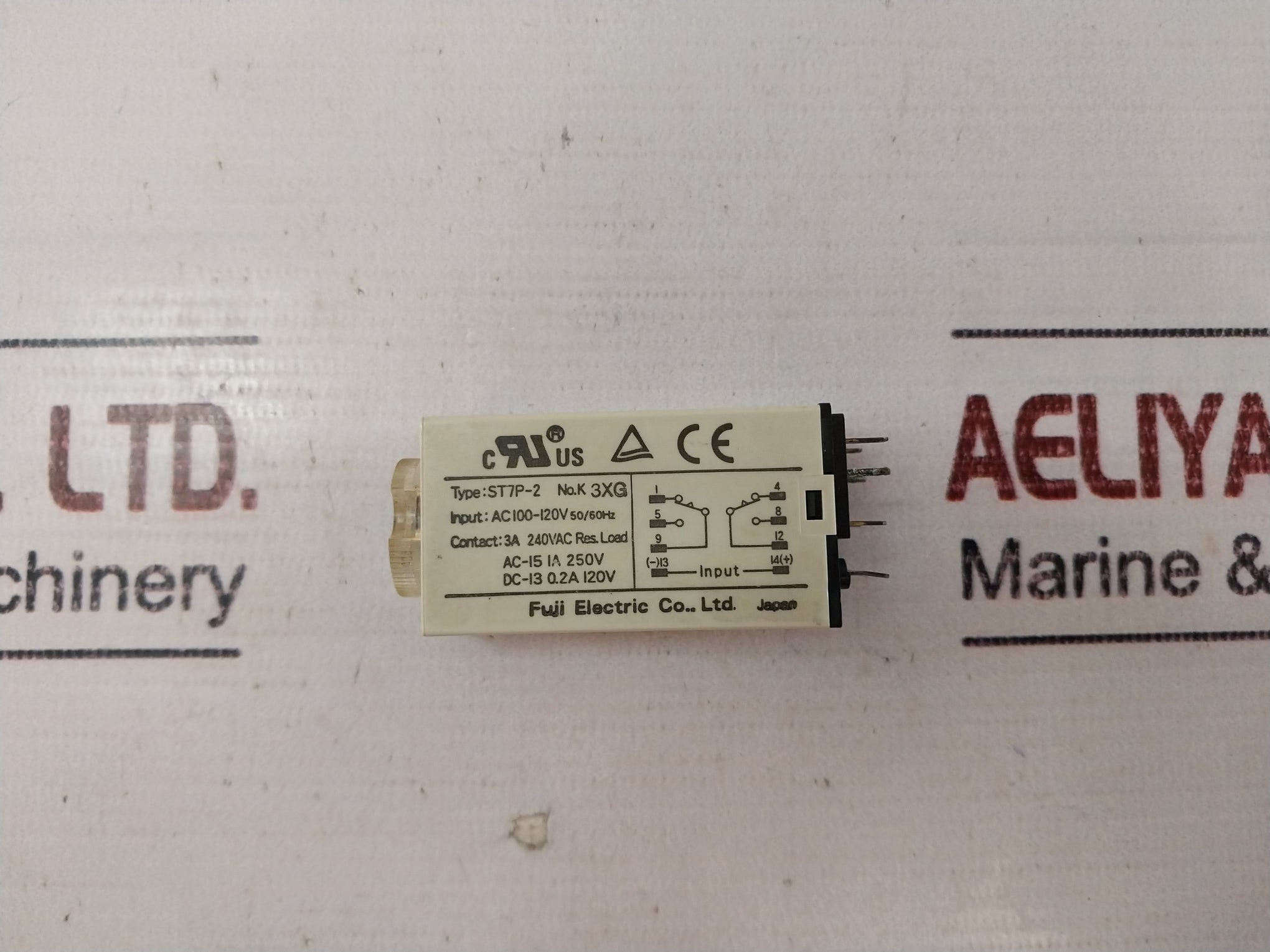 Fuji Electric St7P-2 Super Timer Ac100-120V 50/60Hz