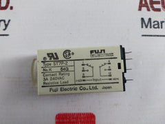 Fuji Electric St7P-2 Timer Relay Ac100V 0-60 Sec