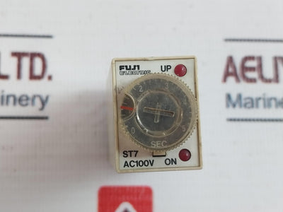 Fuji Electric St7P-2 Timer Relay 0-5 Sec