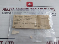 Fuji Electric Sz-a22 Auxiliary Contact Block 100-120V 6A 216100-0225