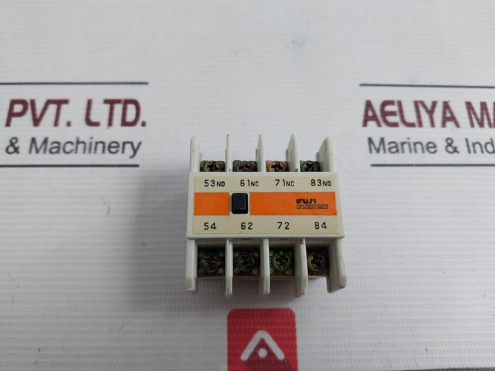 Fuji Electric Sz-a22 Auxiliary Contact Block 100-120V 6A 216100-0225