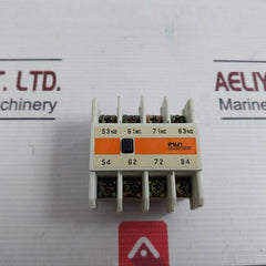 Fuji Electric Sz-a22 Auxiliary Contact Block 100-120V 6A 216100-0225