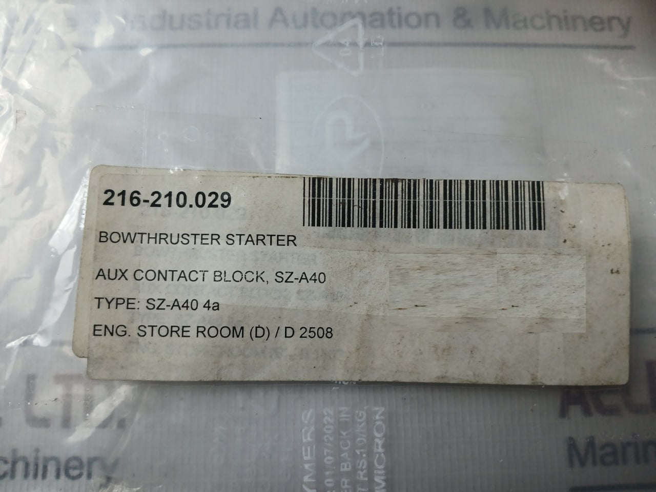 Fuji Electric Sz-a40 Auxiliary Contact Block 27-2, 4A 10A, Jis C 4531