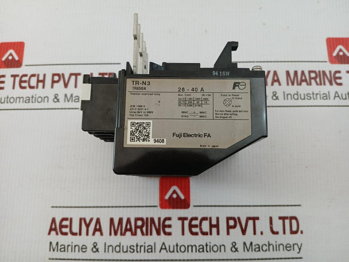 Fuji Electric Thermal Overload Relay 690V/5A Tr-n3