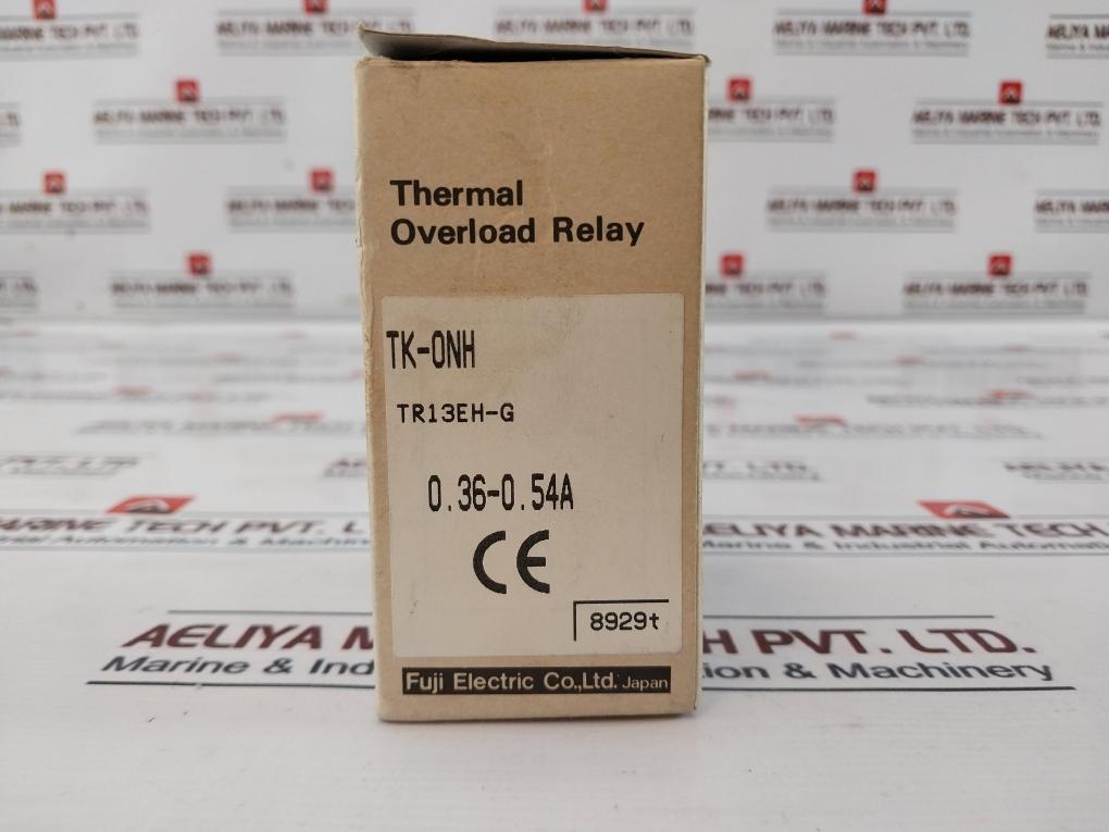 Fuji Electric Tk-0N Thermal Overload Relay 0.36-0.54A