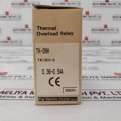 Fuji Electric Tk-0N Thermal Overload Relay 0.36-0.54A