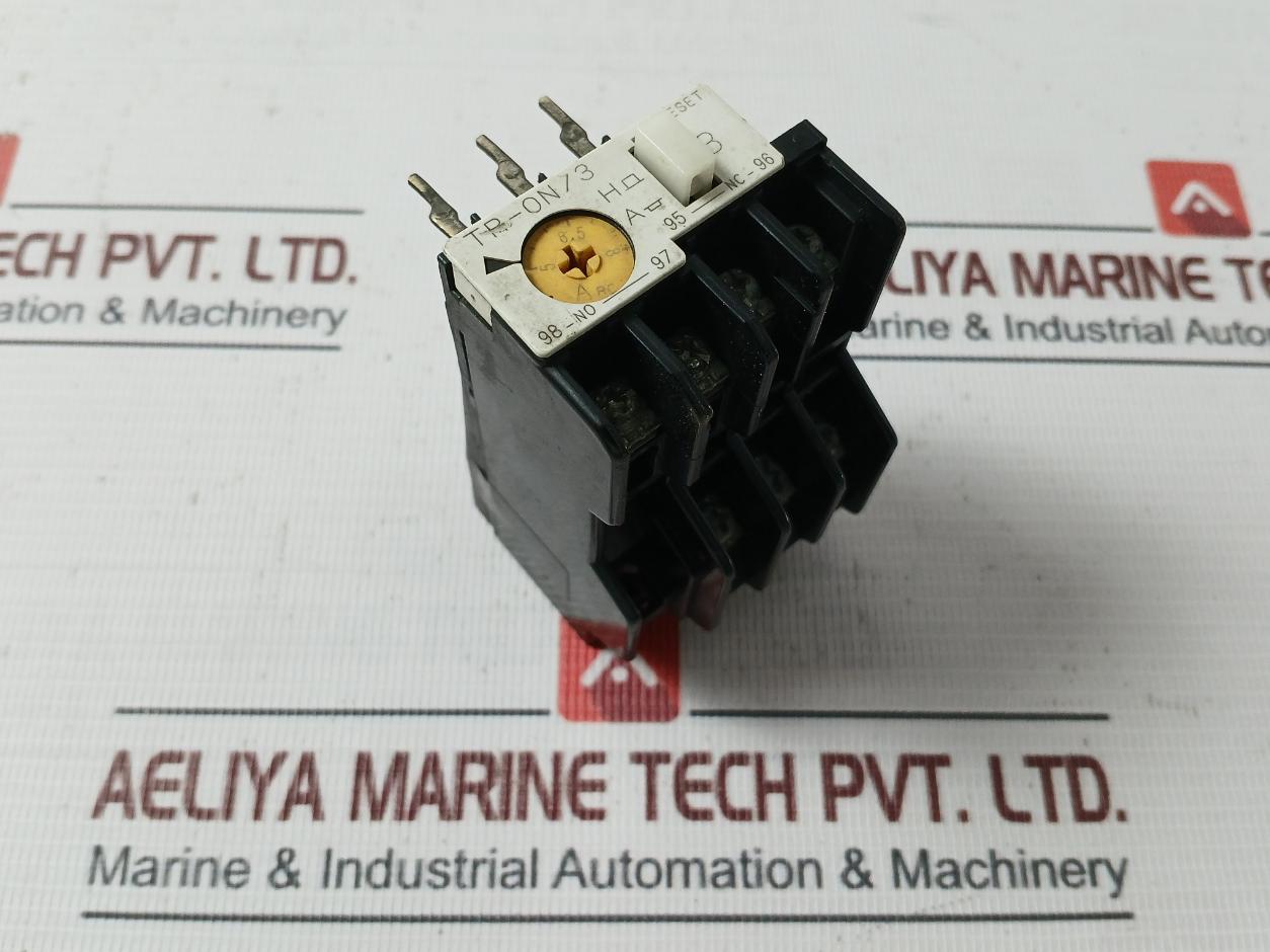 Fuji Electric Tr-0N/3 Thermal Overload Relay Tr13D, 4Nr0Ap 690V 5A 6Kv 75 C