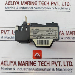 Fuji Electric Tr-0N Thermal Overload Relay 0.48-0.72A 600V Ac Max