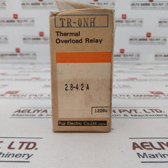 Fuji Electric Tr-0N Thermal Overload Relay 600V 2.8-4.2 A