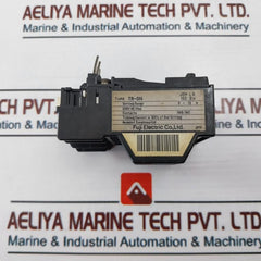 Fuji Electric Tr-0N/Tr-on Overload Relay