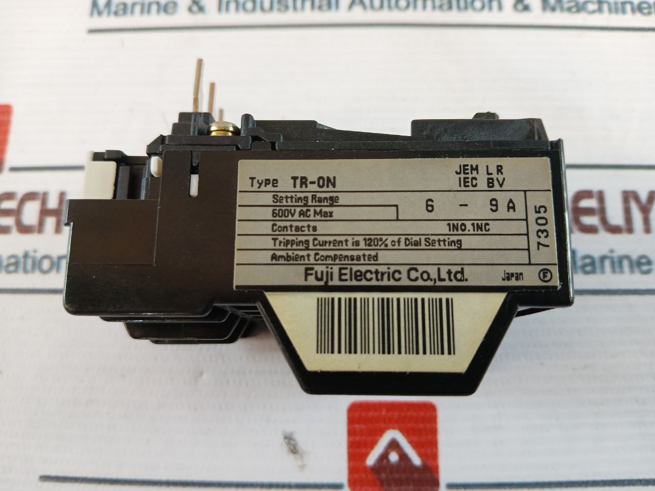 Fuji Electric TR-0N/TR-ON Overload Relay