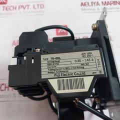 Fuji Electric Tr-0Nl Thermal Overload Relay 600Vac Max 0.95-1.45 Arc