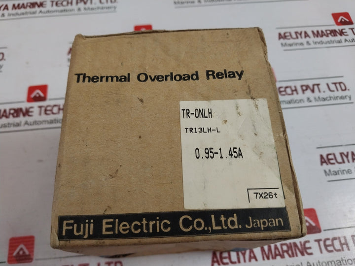 Fuji Electric Tr-0Nl Thermal Overload Relay 600Vac Max 0.95-1.45 Arc