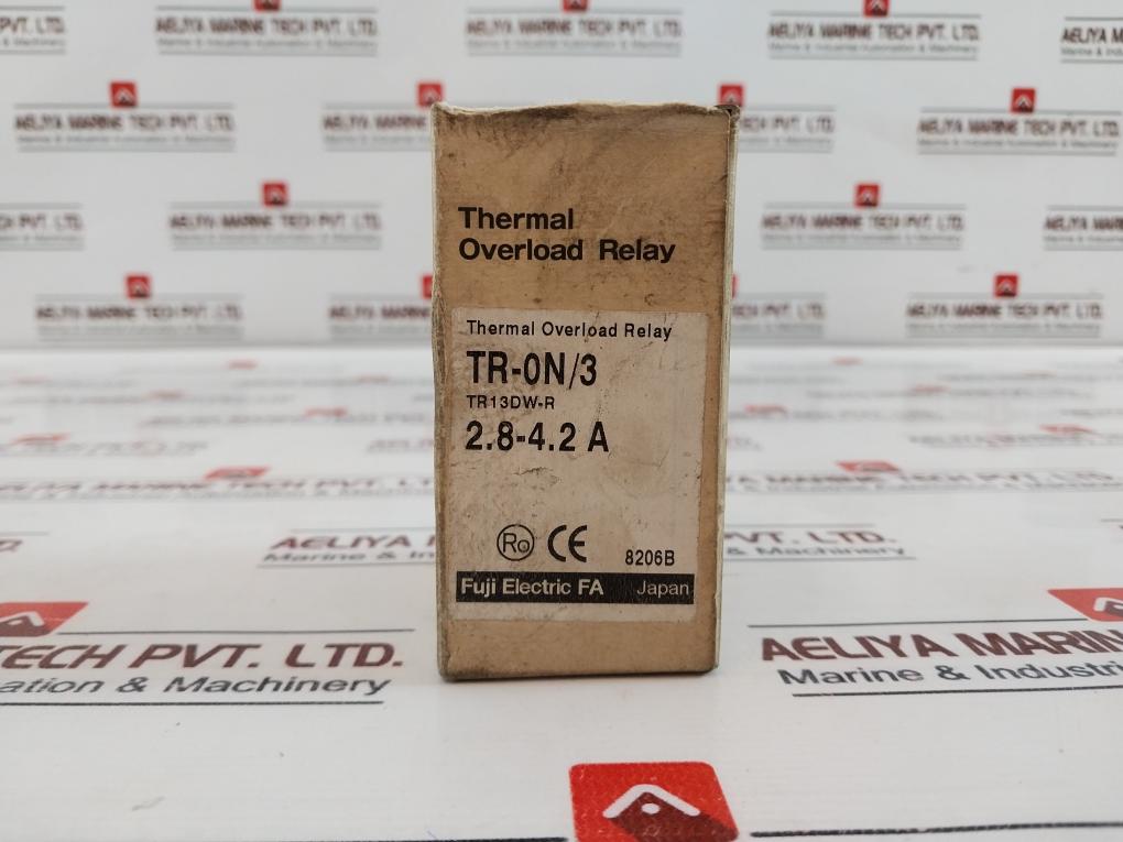 Fuji Electric Tr-0N/3 Thermal Overload Relay 2.8-4.2A 5A 690V 6Kv