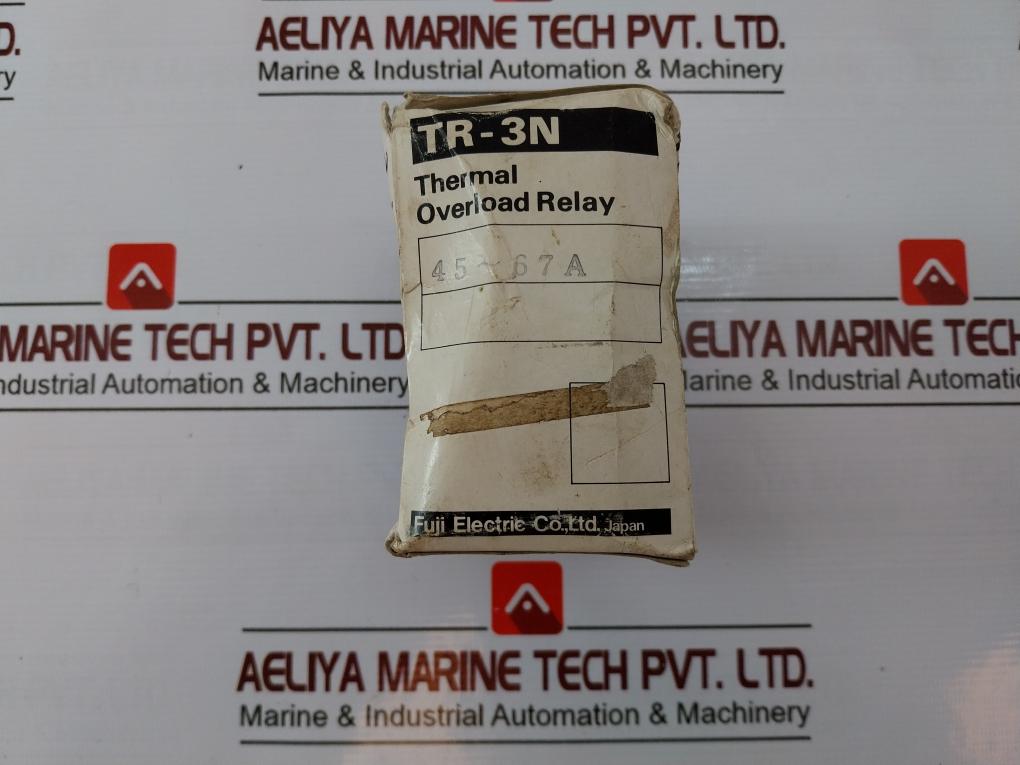 Fuji Electric Tr-3N Thermal Overload Relay 45-67 Arc 9922