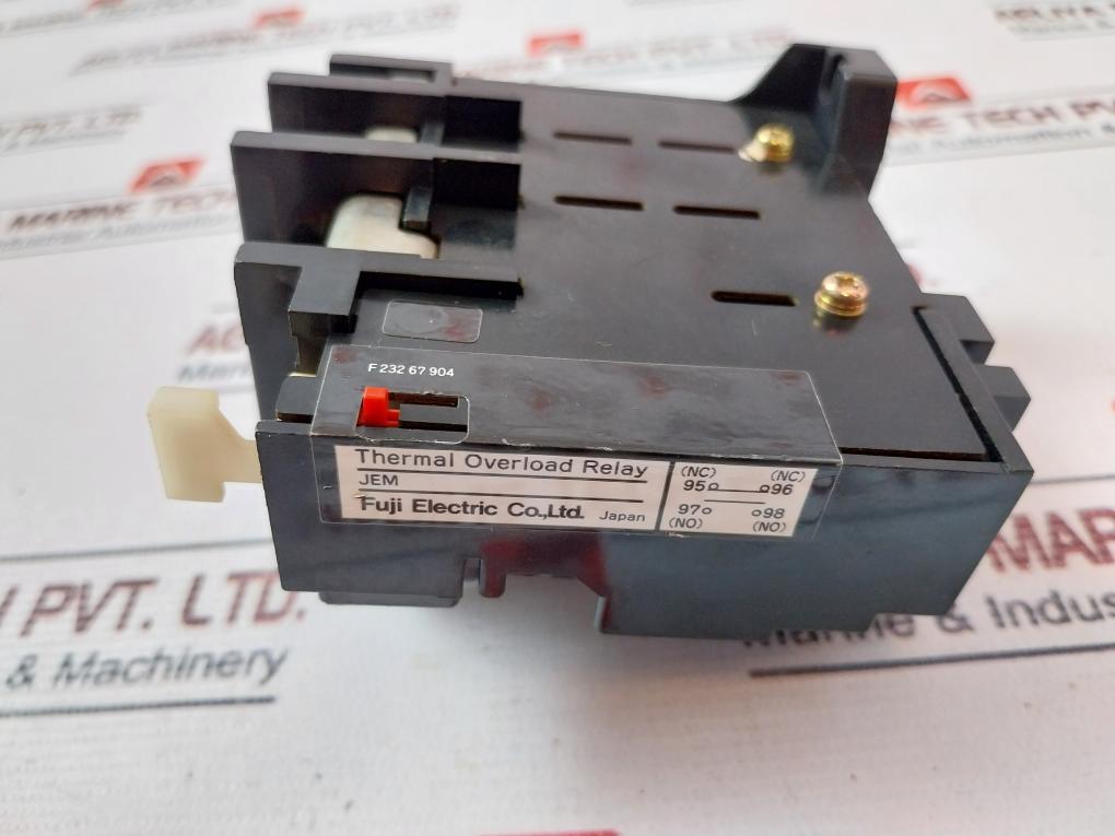 Fuji Electric Tr-3N Thermal Overload Relay Tr-28