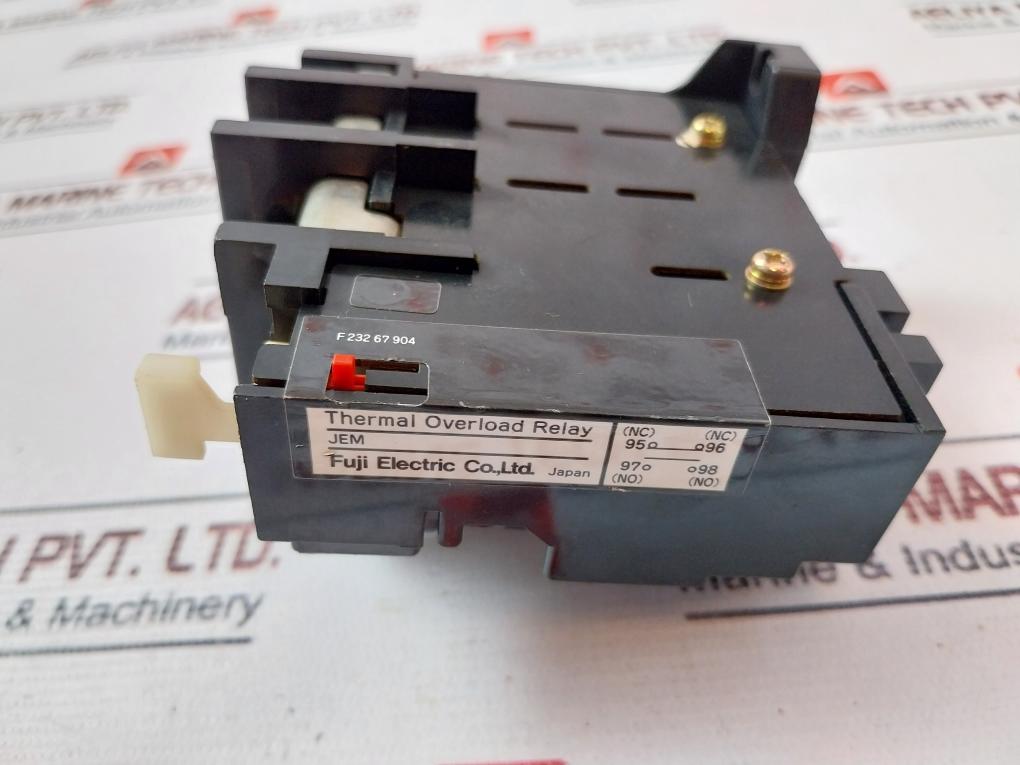 Fuji Electric Tr-3N Thermal Overload Relay