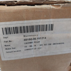 Fuji Electric Tr-3Nl Thermal Overload Relay 88150-00.151214, 24-36A