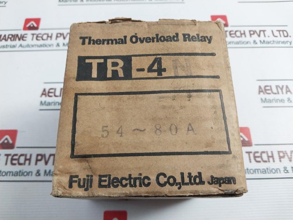 Fuji Electric Tr-4N Thermal Overload Relay 54-80A