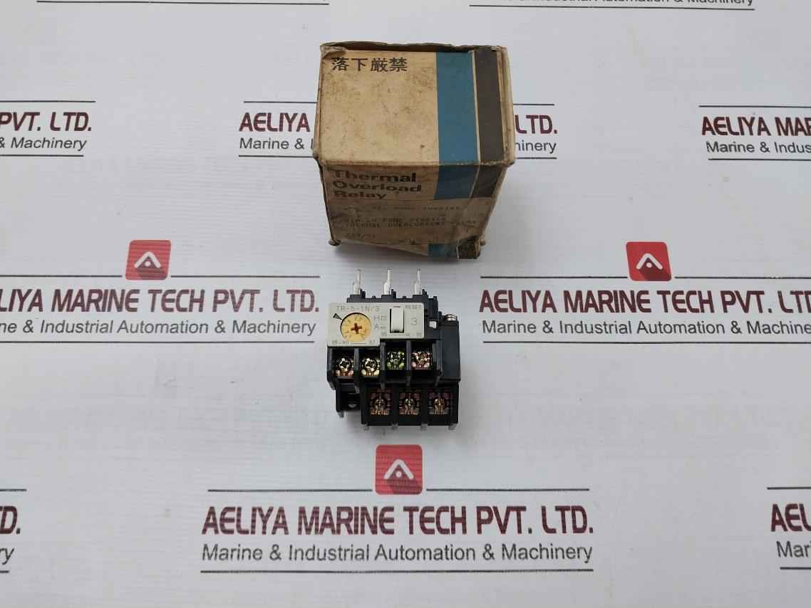 Fuji Electric Tr-5-1N/3 Thermal Overload Relay Tr20D Tr20Dw-m 600Vac