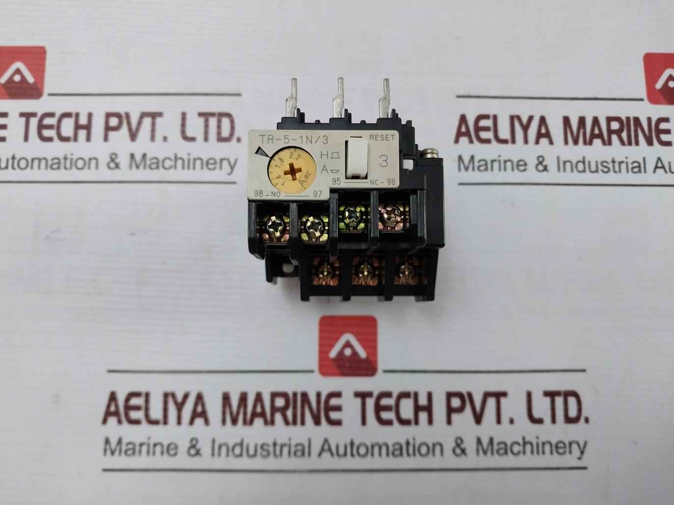 Fuji Electric Tr-5-1N/3 Thermal Overload Relay Tr20D Tr20Dw-m 600Vac