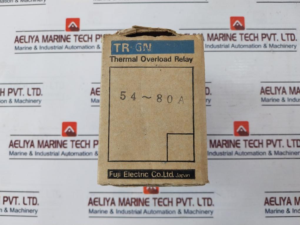 Fuji Electric Tr-6N Thermal Overload Relay 54~80A