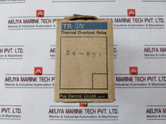 Fuji Electric Tr-6N Thermal Overload Relay 54~80A