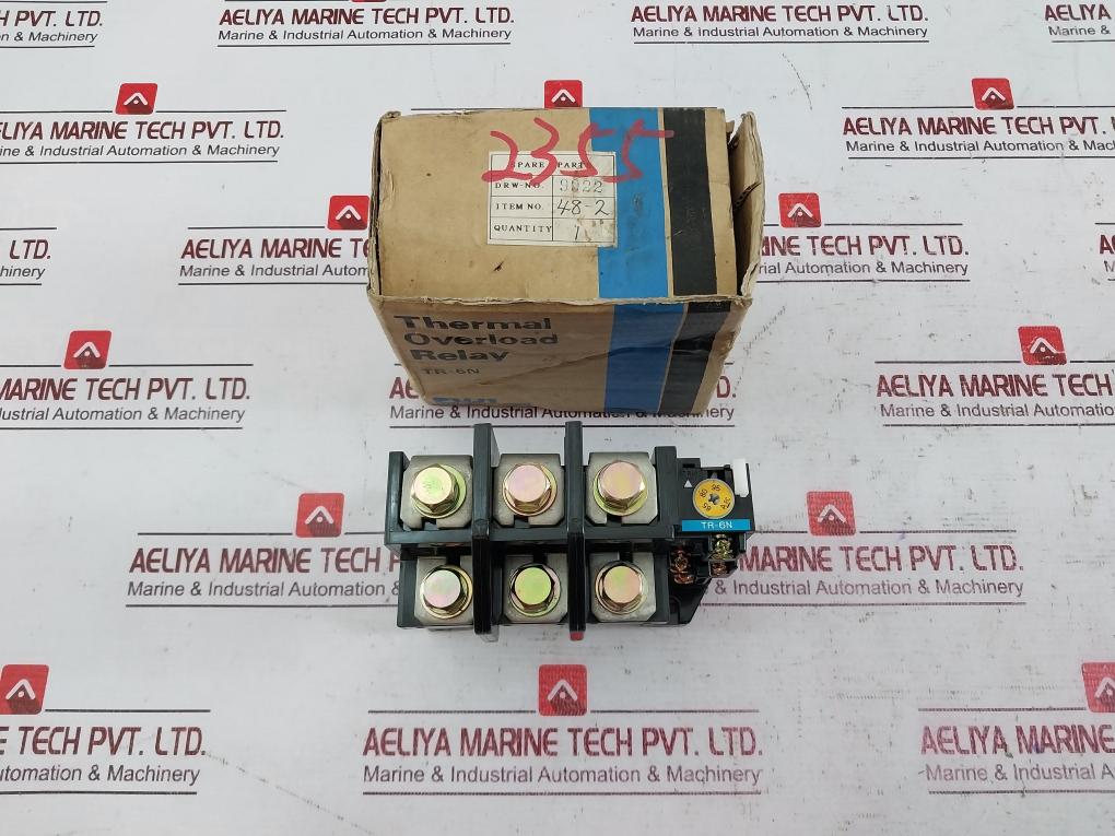Fuji Electric Tr-6N Thermal Overload Relay 65-95A