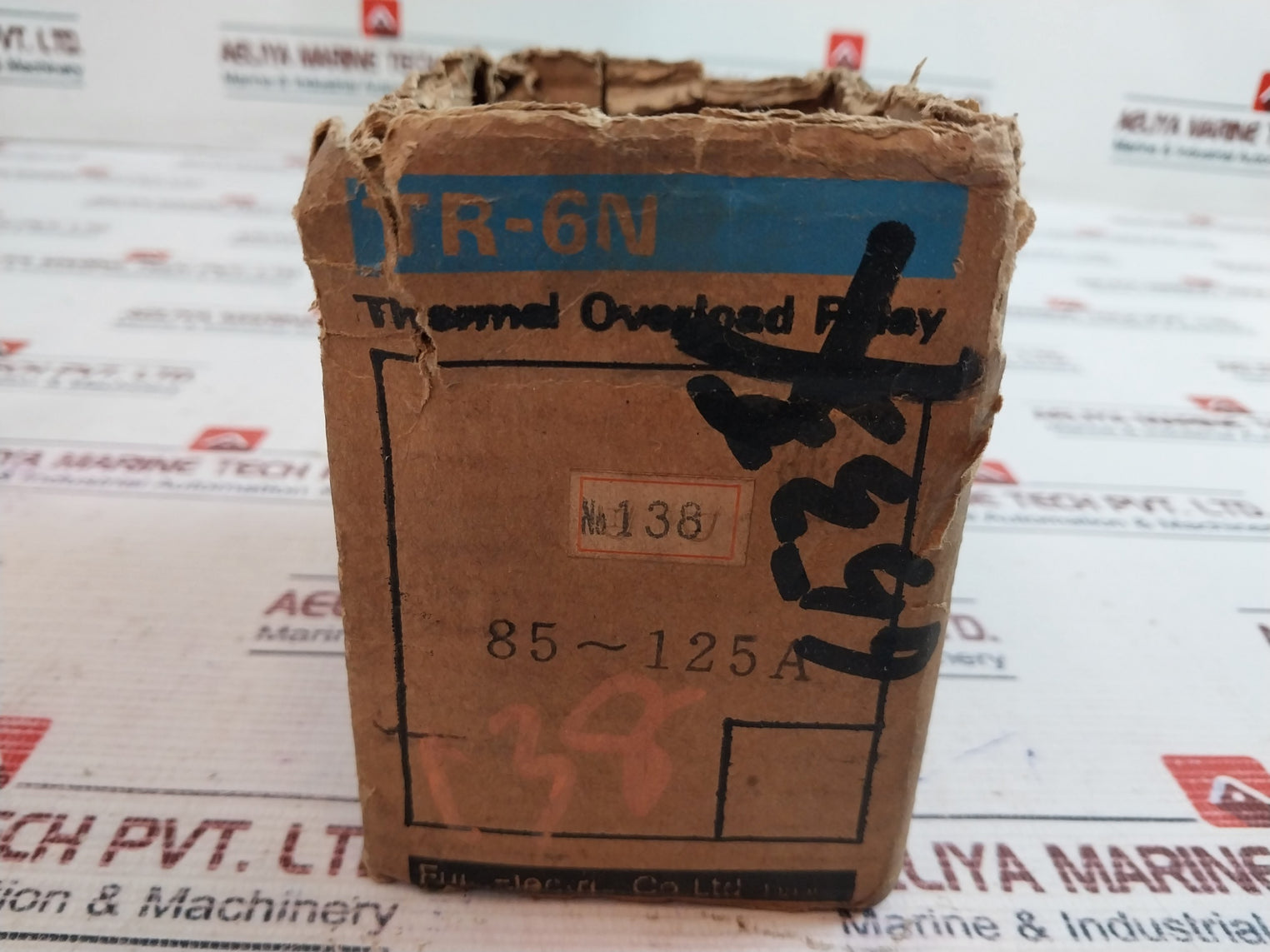 Fuji Electric Tr-6N Thermal Overload Relay 85-125 A