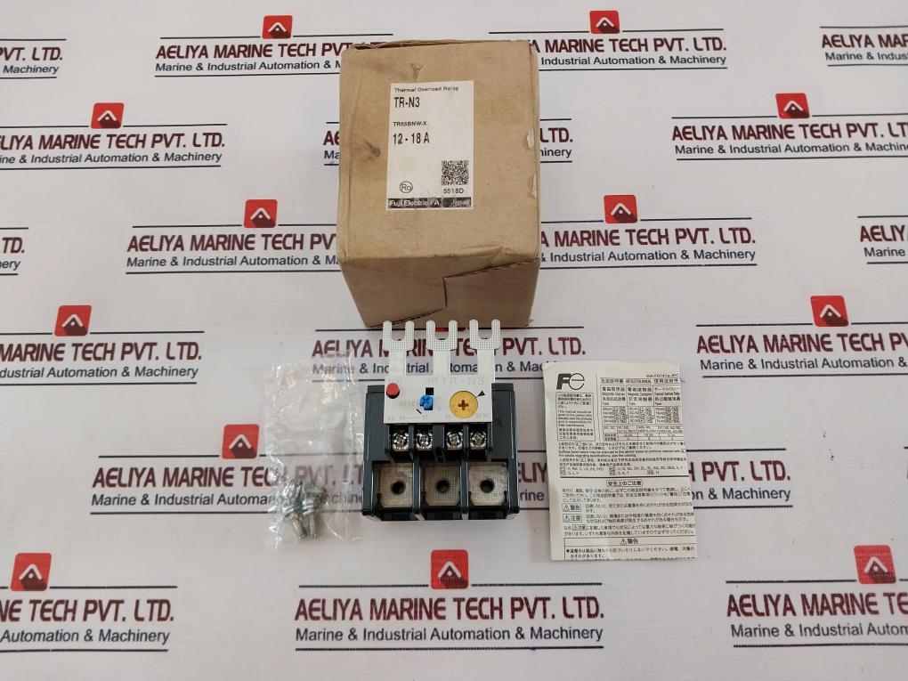 Fuji Electric Tr-n3 Thermal Overload Relay 12-18A