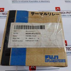 Fuji Electric Tr-onl/3 Thermal Overload Relay 600V Ac Max 6-9A