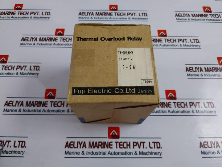 Fuji Electric Tr-onl/3 Thermal Overload Relay 600V Ac Max 6-9A