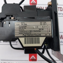 Fuji Electric Tr13Lh-r Thermal Overload Relay Tr-0Nl 2.8-4.2A