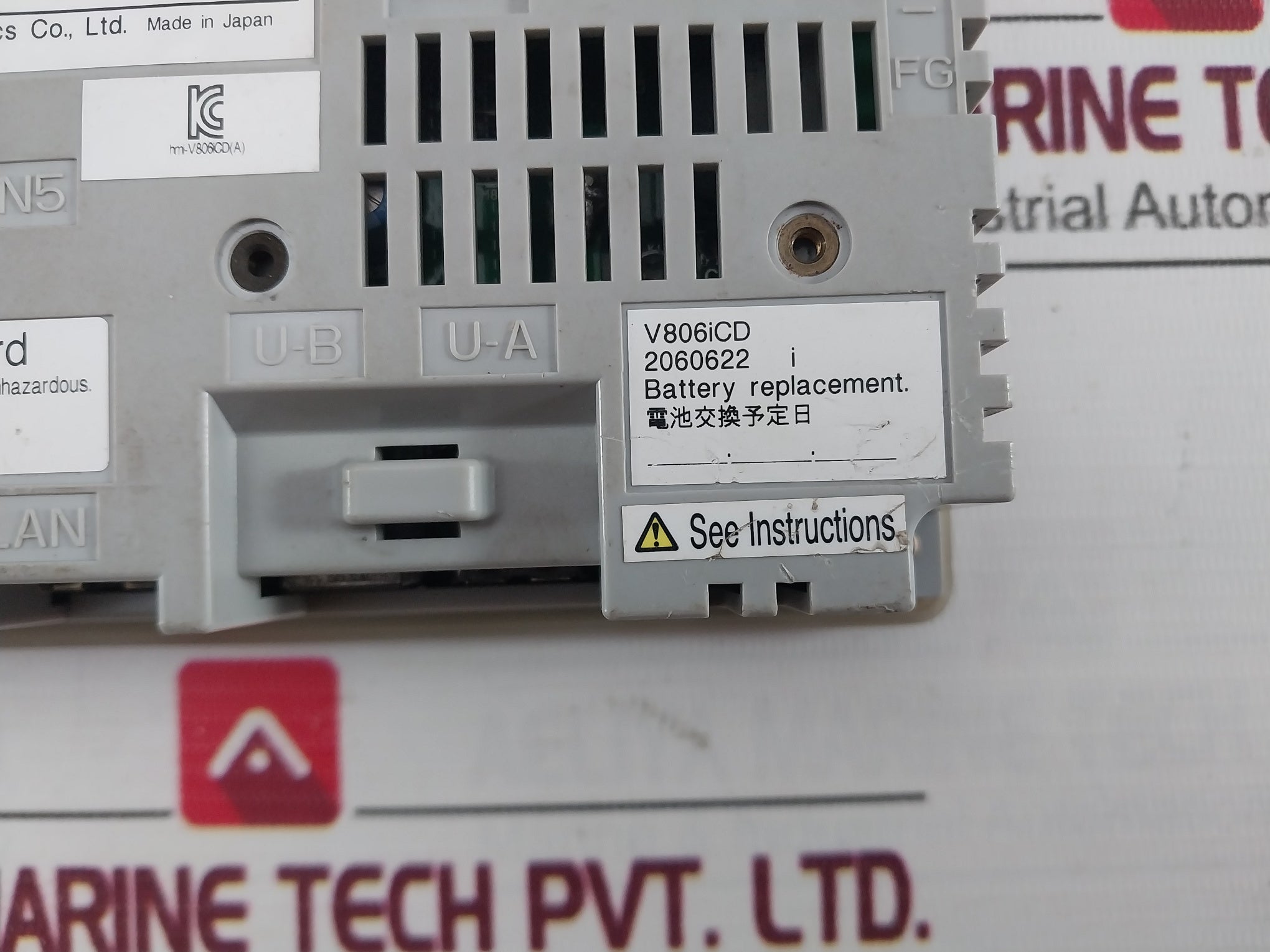 Fuji Electric V806Icd Human Machine Interface Monitouch Panel T5