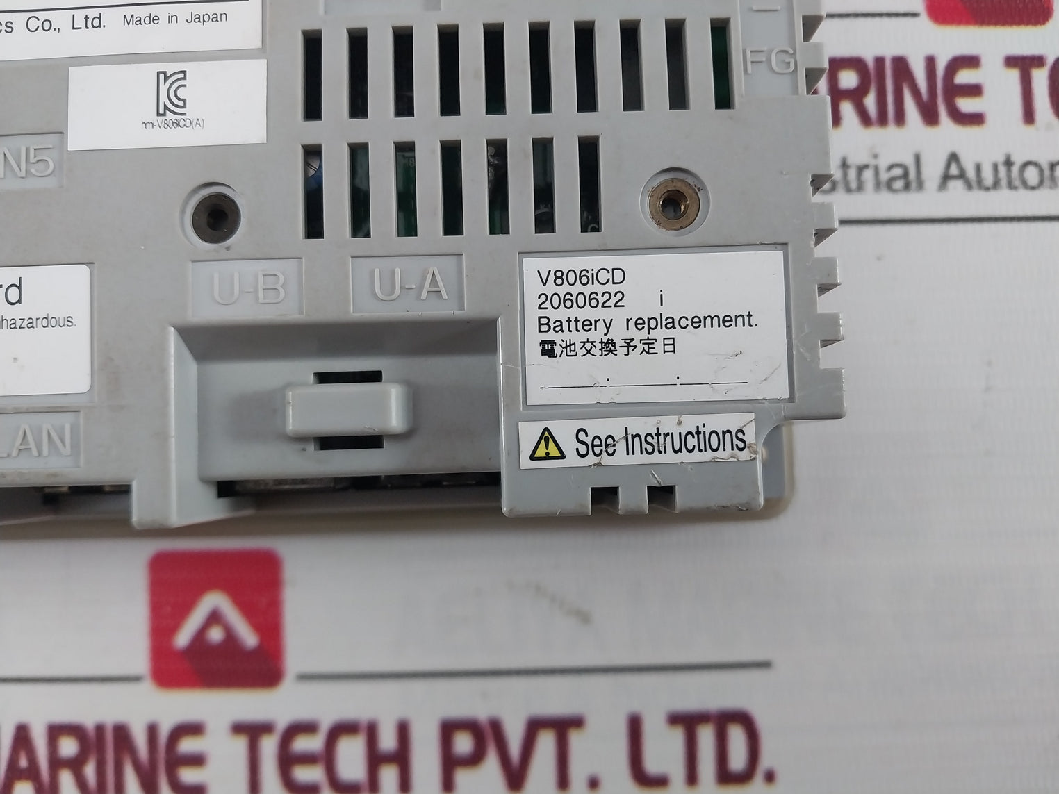 Fuji Electric V806Icd Human Machine Interface Monitouch Panel T5