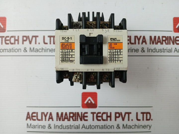 Fuji Electrical 380–400V(50Hz) Standard Electromagnetic Contactor Sc-5-1