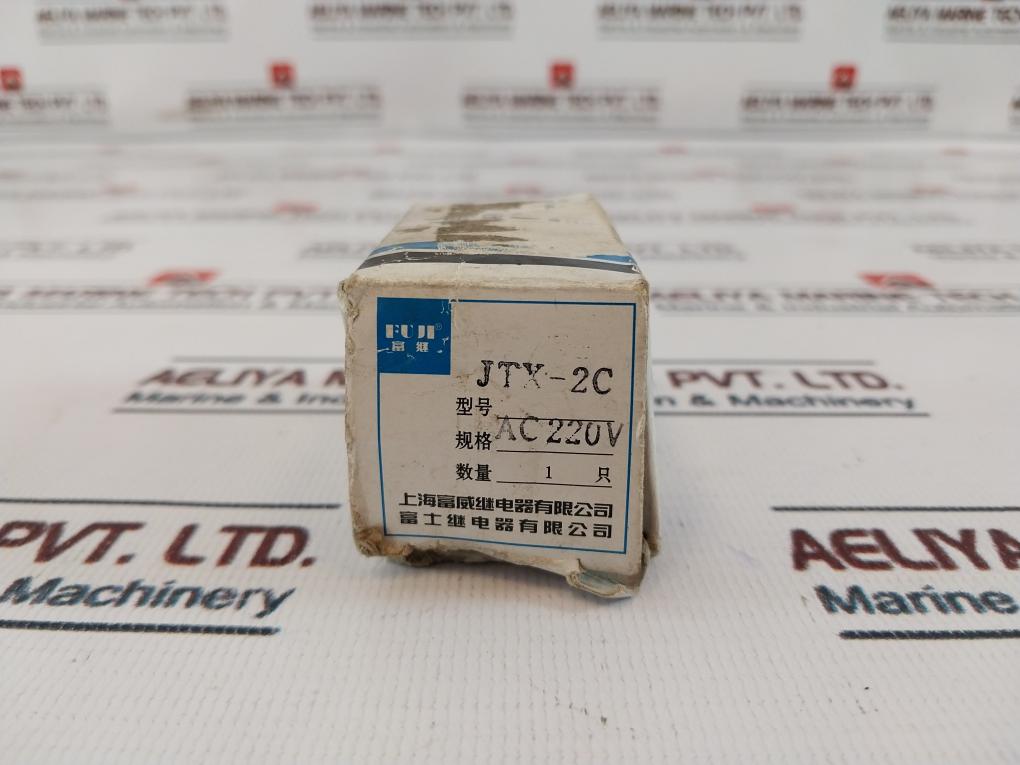 Fuji Jtx-2C Small General Purpose Relay 220Vac 7.5A~ 24Vdc 10A