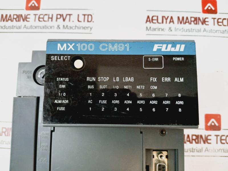 Fuji Mx100 Cm91 Remote File I/o Module Ac100v/200v Mx100cm91a H.02 S.02