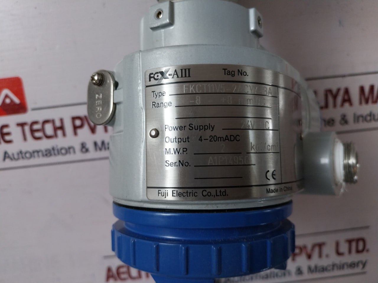 Fuji Electric Fkct11V5-2Acyy-ba Differential Pressure Transmitter