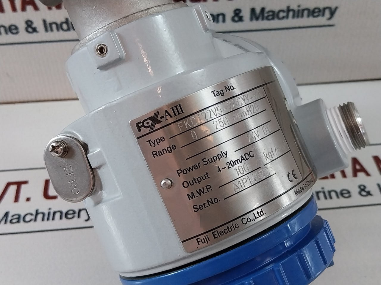 Fuji Electric Fkct22V5-2Acyy-ba Fkc Differential Pressure Transmitter 24V Dc