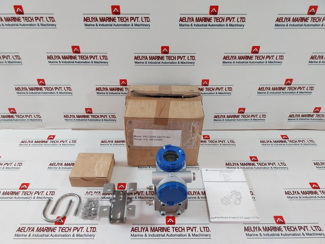 Fuji Electric Fkct22V5-2Acyy-ba Differential Pressure Transmitter 4-20 Madc 100